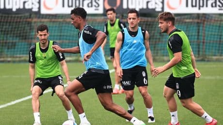 Beşiktaş'ta Sipay Bodrum FK maçının hazırlıkları devam etti