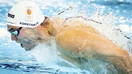 Korstanje zwemt Nederlands record op nieuw olympisch onderdeel