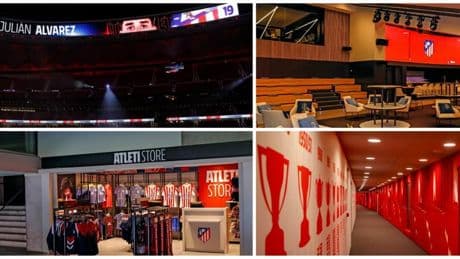 Un Metropolitano de estreno, con muchas novedades y no sólo sobre el césped
