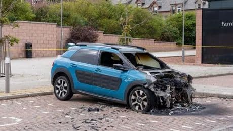 Scots prison firebomb probe after jail worker's car torched