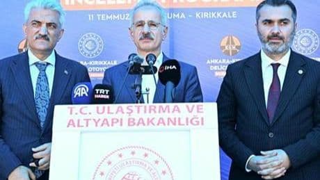 Bakan Uraloğlu açıkladı: 80 dakikalık yol 43 dakikaya düşecek