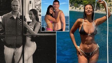 Meet the Club World Cup WAGs: Love Island host Maya Jama is cheering on Ruben Dias from Spain, while Erling Haaland's girlfriend is at home with their newborn baby - as Man City and Chelsea go for glory in the US