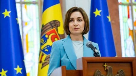 Macron, Merz et Tusk en Moldavie pour soutenir Maia Sandu