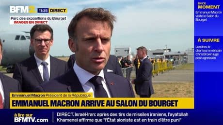 Eutelsat : "C'est un enjeu de souveraineté", selon Emmanuel Macron