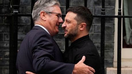 Keir Starmer praises Zelensky's 'desire for peace' as Europe braces for crunch White House talks
