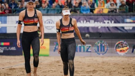 Beach-Volleyball: Müller/Tillmann bei Elite-Turnier in Hamburg Vierte