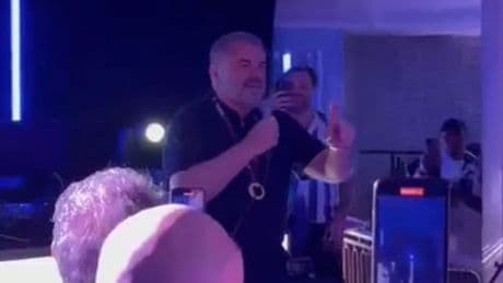 Ange Postecoglou delivers moving speech to Spurs players' families after Europa League win
