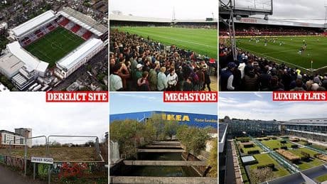 Football's lost grounds as Goodison Park learns fate after Everton exit: An Asda, an IKEA and a HOSPITAL!