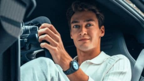 George Russell presume de su nuevo Mercedes: un coche de varios millones del que solo existen 275 unidades