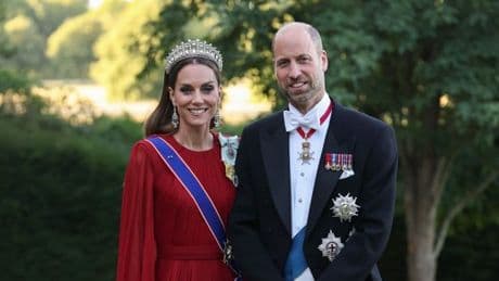 Kate Middleton pulls out all the stops in dazzling tiara at star-studded state banquet