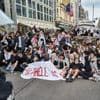 Mehr als 20 Festnahmen und Verletzte: Berliner Polizei löst Palästina-Protest am Checkpoint Charlie auf