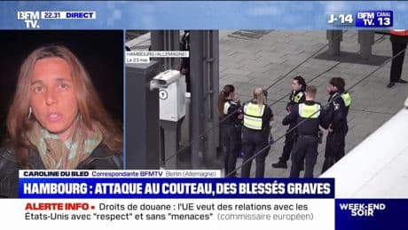Attaque au couteau à Hambourg: une femme de 39 ans a été arrêtée