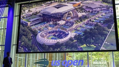 The U.S. Open's Arthur Ashe Stadium is getting an overhaul as part of an $800 million project
