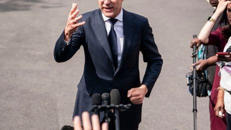 The NATO leader will meet with Trump and other top officials in Washington this week.
