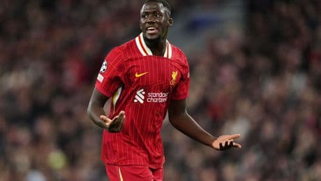 Ibrahima Konate happy at Liverpool despite lack of progress on new contract