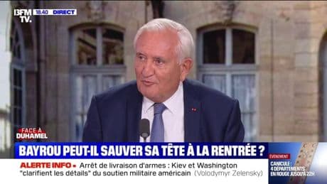 Budget: "Sur les questions budgétaires, c’est une erreur d’interroger la gauche", affirme Jean-Pierre Raffarin
