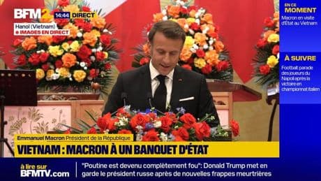 Emmanuel Macron: "Ni le Vietnam ni la France n'ont envie de dépendre d'une autre grande puissance"