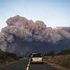 Europe's hellfire: France's killer wildfire the size of PARIS continues to rage after tourists in Spain are evacuated and country reports more than 1,000 have died from the heat