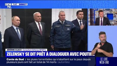 Zelensky se dit prêt à dialoguer avec Poutine - 20/07