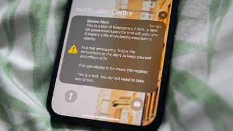 Emergency alert to go off on Sunday with millions of people to receive warning message