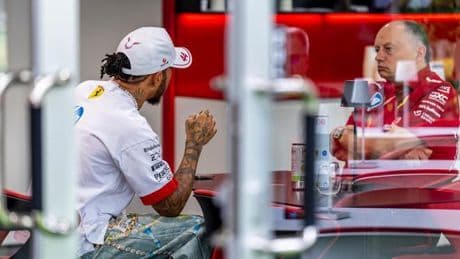 Guerra de egos en Ferrari con Leclerc y Hamilton