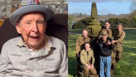 ?E' morto a 102 anni 'Papa Jake' Larson, il TikToker più vecchio del mondo: veterano del D-Day da 1,2 milioni di follower