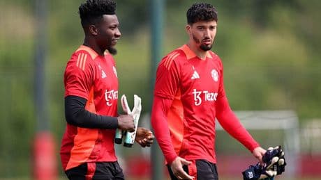 Andre Onana left on the bench again as Manchester United prepare to face Fulham