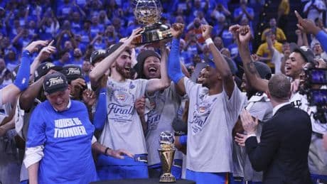 Shai conduce la apisonadora de los Thunder para llegar a la final de la NBA 13 años después
