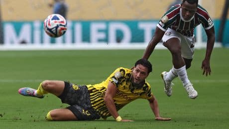 Borussia Dortmund held by Fluminense in Club World Cup opener