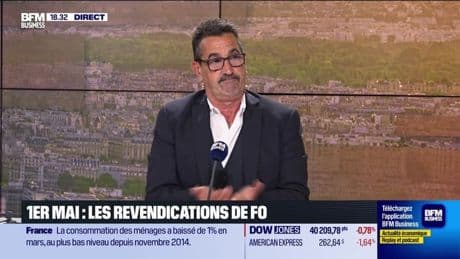 Frédéric Souillot (Force Ouvrière) : 1er mai, les revendications de FO - 30/04