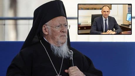 Yunanistan Dışişleri Bakanı Yerapetritis, Bartholomeos ile görüştü