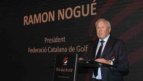 Ramon Nogué es reelegido como presidente de la Federación Catalana de Golf