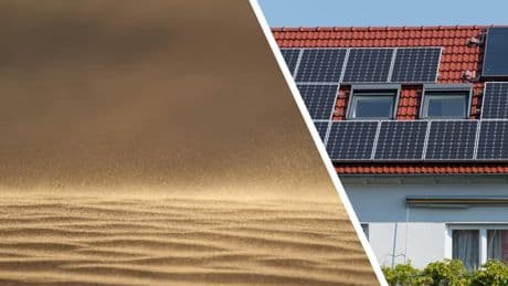 Saharastaub auf PV-Anlagen: Warum die Stabilität der Stromnetze in Gefahr ist
