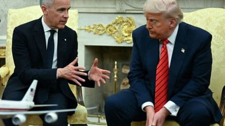 Kanadas Premier Carney nach Treffen mit Trump zurückhaltend