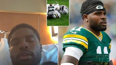 Packers star Jayden Reed sends erratic message to fans moments after waking up from shoulder surgery