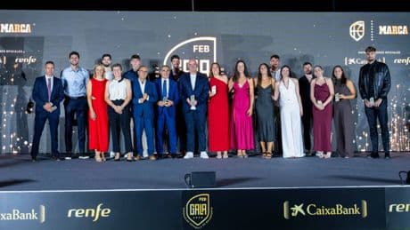 Las imágenes de la VI Gala del Baloncesto español
