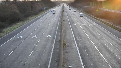Major motorway closed after car erupts in flames sparking bank holiday delays for thousands of drivers