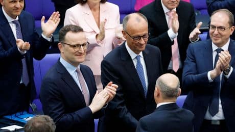 Historischer Moment - Hier erfährt Merz, dass er Kanzler wird