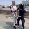 Moment idiot TikTok influencer gets instant karma after pulling stupid prank on the WRONG unwilling victim