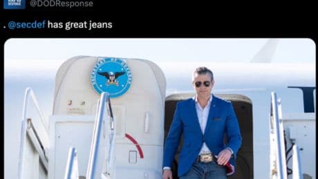 Hegseth ‘has great jeans’: Defense Department taps into MAGA’s obsession over Sydney Sweeney ad
