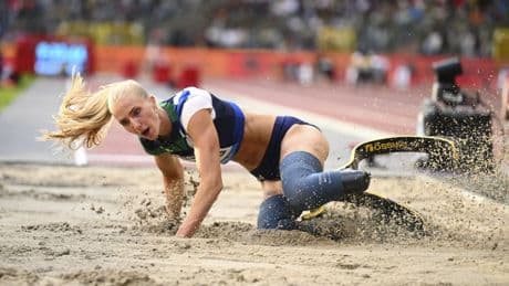 Para-atlete Jong verslaat valide verspringers, Schilder derde in Diamond League Brussel