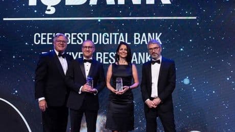 İş Bankası'na Orta ve Doğu Avrupa'nın en iyi dijital bankası ödülü