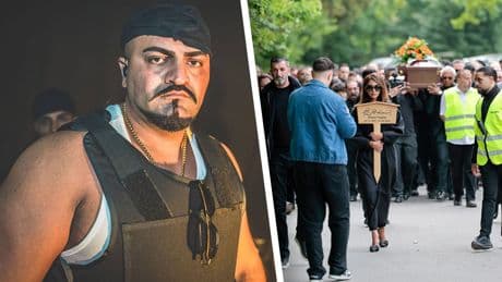Seine Witwe führt den Trauerzug an - Gangster-Rapper Xatar (†43) beigesetzt