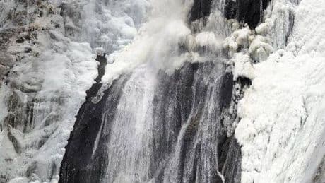 Waterfall in tiny village draws huge crowds but everyone has the same complaint