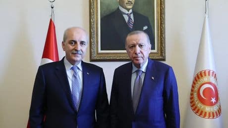 Son Dakika | Başkan Erdoğan, TBMM Başkanı Kurtulmuş'u ziyaret etti