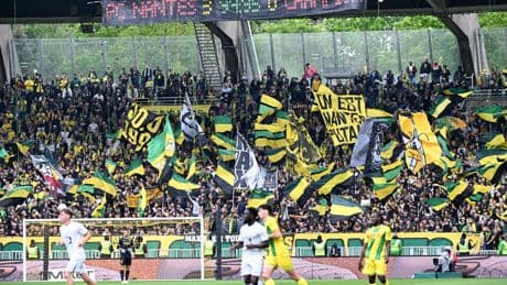 Ligue 1 : «On se fait ch...», le chant taquin du public de la Beaujoire en plein match du FC Nantes
