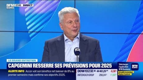 Le Grand entretien : Capgemini renoue avec la croissance - 31/07