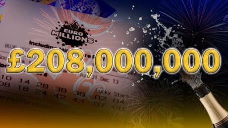 Tonight’s EuroMillions £208,000,000 jackpot will be the biggest UK has ever seen