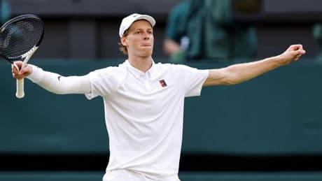 Sinner, Wimbledon e quel tappo di champagne