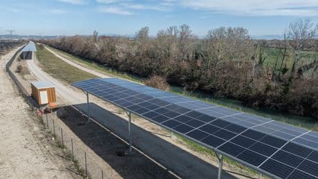 «C’est la naissance d’une filière industrielle française» : dans le Vaucluse, la première piste cyclable solaire se déploie